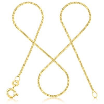 TIMELESS curb chain delicate gold