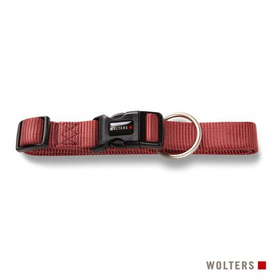 Professional collar extra wide rust red