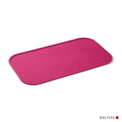 Tapis de bol framboise arc-en-ciel