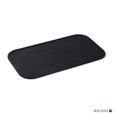 Rainbow bowl mat black