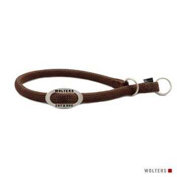 Collier coulissant programme corde K2 tabac