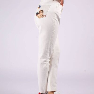 Jeans with Painted "Putti"__IT 50