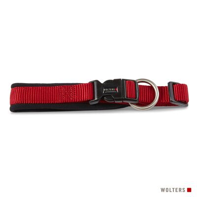 Collar Professional Comfort extra ancho rojo/negro