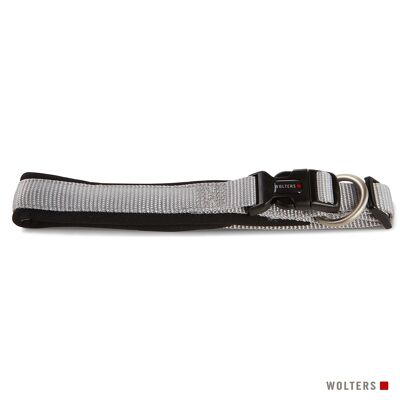 Professional Comfort collar extra wide silver/black