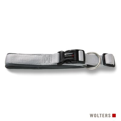 Professional Comfort collar extra wide silver gray