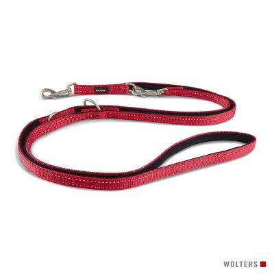 Soft & Safe leash cayenne/black