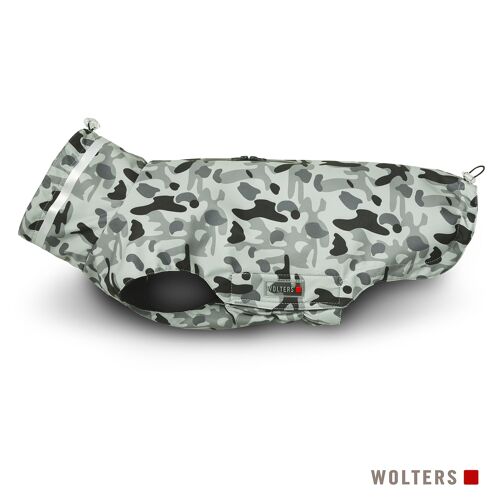 Outdoorjacke Camouflage Mops & Co. grau/schwarz