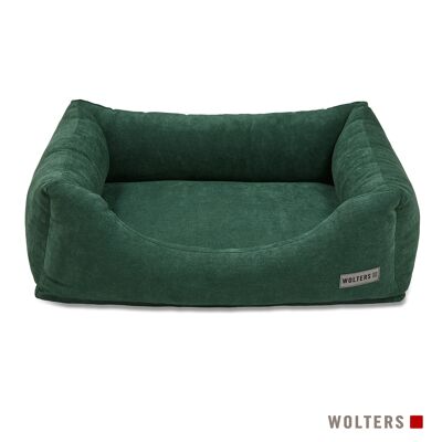 Classic dog lounge dark green