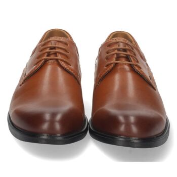 Chaussure formelle pour hommes de couleur marron 3