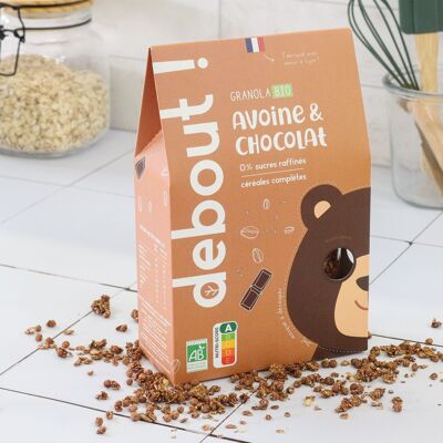 Granola Bio pour enfants Avoine & Chocolat