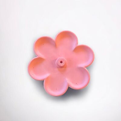 Porte Encens Flower Power Rose