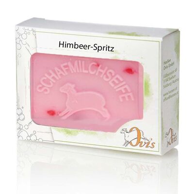 Ovis soap square packing Raspberry Spritz 8.5x6 cm 100 g