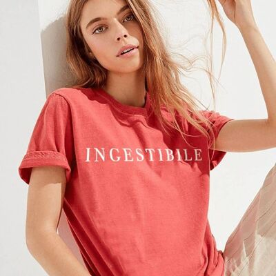 T-Shirt "Unmanageable" - Elegant__XS / Rosso