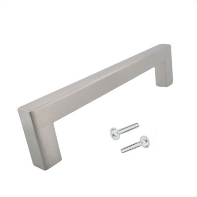 Furniture handle / Kitchen handle Dallas 128 mm stainless steel