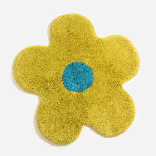 Tapis de bain flower - Citron 🍋