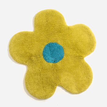 Tapis de bain flower - Citron 🍋 1