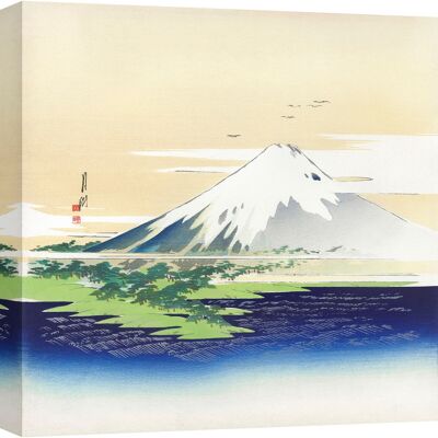 Japanese painting on canvas: Ogata Gekko, Mount Fuji, 1900-1910