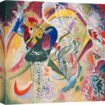 Peinture abstraite sur toile : Vassily Kandinsky, Improvisation 35, 1914 1