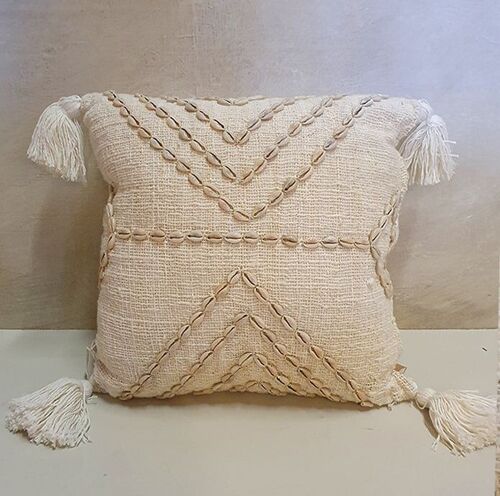 Cushion with shell - 40 cm