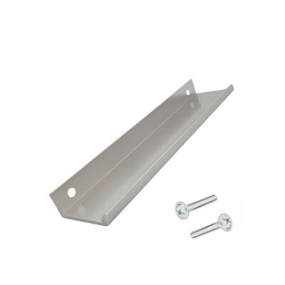 Tirador para mueble / Tirador de cocina Fargo 200 mm acero inoxidable