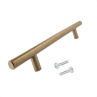 Furniture handle / Kitchen handle Denver 128 mm stainless steel Gold / Bronze