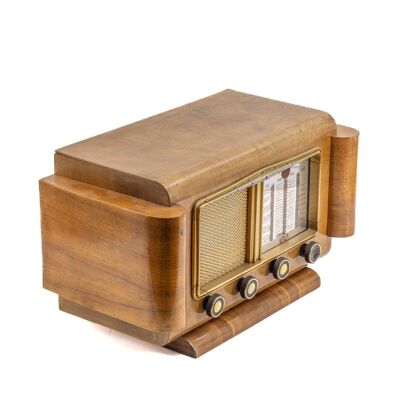 Handgefertigtes Bluetooth-Radio aus den 50er Jahren