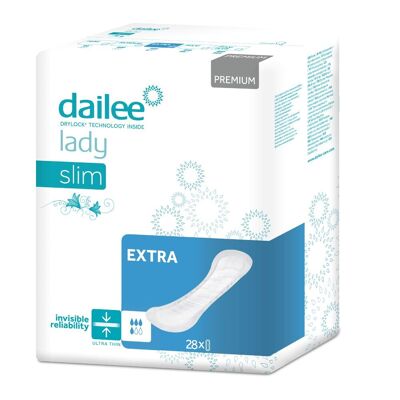 Dailee Lady - Serviettes Hygiéniques Femme - Incontinence urinaire post-partum pour adultes et personnes âgées