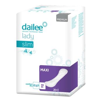 Dailee Lady - Serviettes Hygiéniques Femme - Incontinence urinaire post-partum pour adultes et personnes âgées 7