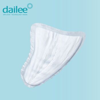 Dailee Men - 180x serviettes hygiéniques masculines pour incontinence urinaire - Aides pour hommes, boucliers de protection pour adultes et personnes âgées 2