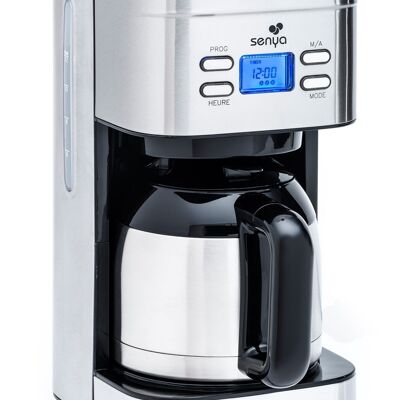 Isolierte, programmierbare Heißkaffee-Kaffeemaschine