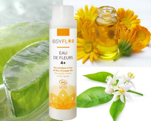 Eau de Feurs 4+ - Nettoyant - démaquillant visage - 200ml