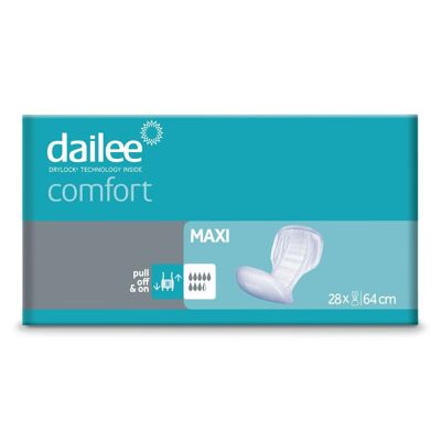 Dailee Comfort - Couches moulées 112x - Absorbants pour incontinence urinaire pour adultes et personnes âgées