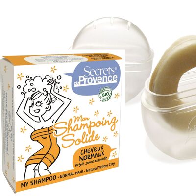 COMBO Shampoing solide Cheveux NORMAUX & Boîte