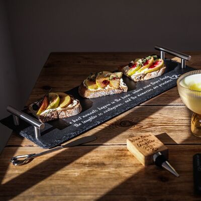 Slate Serving Tray - Small - The Best Moments