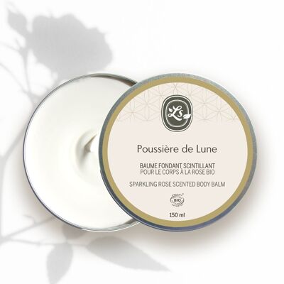 Melting body balm shimmering with Organic Rose - Poussière de Lune