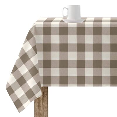 Resin stain-resistant tablecloth Cuadros 550-04