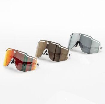 LUNETTES DE SOLEIL DE SPORT DE MODE MODÈLE ASTRORACE - COMPOSANTS SUPER LÉGERS / REMPLAÇABLES 2