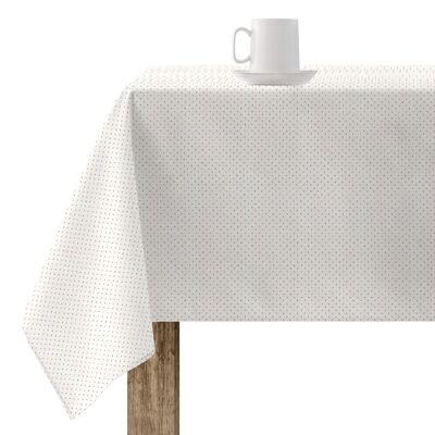 Dots Gold stain-resistant resin tablecloth
