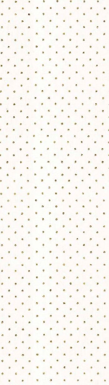 Nappe en résine antitache Dots Gold 9