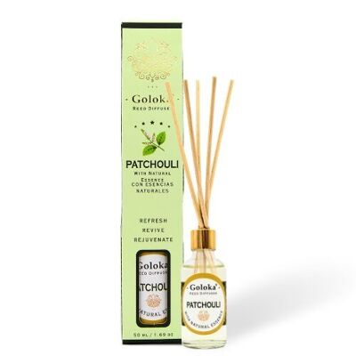 Goloka Patchouli 50 ml Reed Diffuser Pack