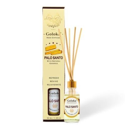 Confezione di diffusori a bastoncini Goloka Palo Santo da 50 ml