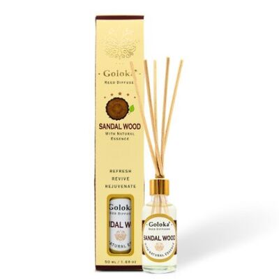 Pack diffuseur de parfum Goloka Bois de Santal 50 ml