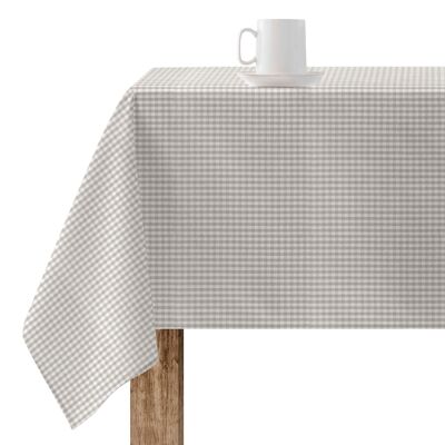Fleckabweisende Tischdecke aus Kunstharz, Quadrate 50–10