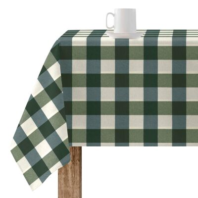 Resin stain-resistant tablecloth Cuadros 550-02