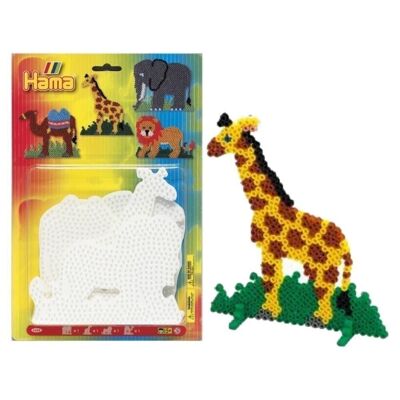 4 Plates Hama Ironing Beads Animals