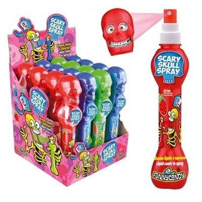 Bonbon Spray Tête De Mort