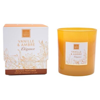 Vanilla & Amber scented candle ATMOSPHERA