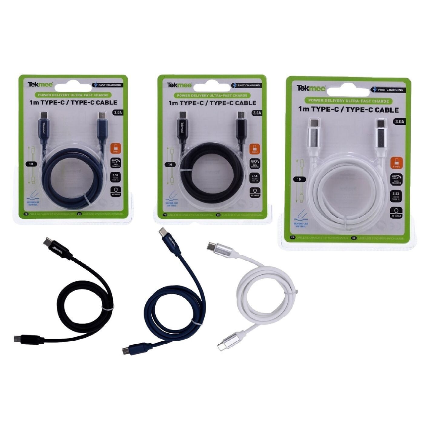 Cavo di ricarica rapida Tekmee Type-C