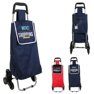 6 Wheel Message Shopping Trolley