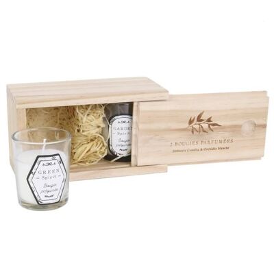 Caja de 2 Velas Aromáticas